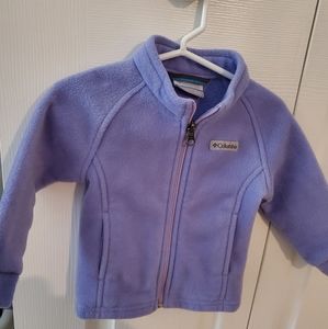 Toddler Girl's 12-18 mo. Columbia fleece jacket